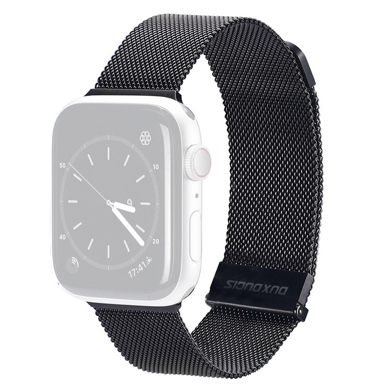 DUX DUCIS Stainless Steel Watch Band for Apple Watch Ultra 2 49mm Series 9 45mm SE (2023) 44mm Ultra 49mm Series 8 7 45mm Series 6 5 4 SE (2022) SE 44mm Series 3 2 1 42mm Milanese Magnetic Wrist Strap DUX DUCIS Stainless Steel Watch Band for Apple Watch Ultra 2 49mm Series 9 45mm SE (2023) 44mm Ultra 49mm Series 8 7 45mm Series 6 5 4 SE (2022) SE 44mm Series 3 2 1 42mm Milanese Magnetic Wrist Strap